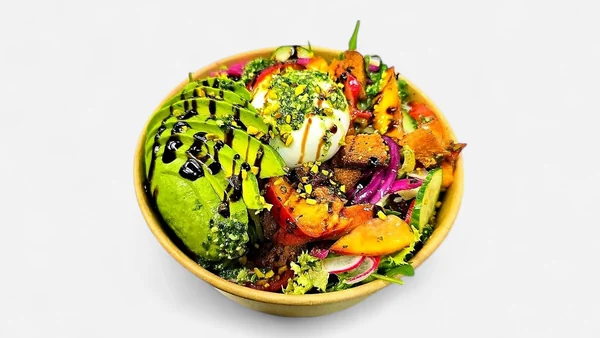 Burrata & Fresh Berry Gourmet Salad