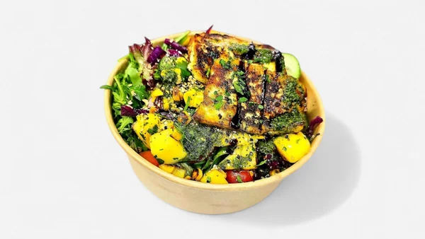 Halloumi & Mango Salad