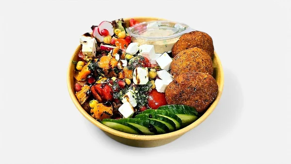Middle Eastern salad bowl